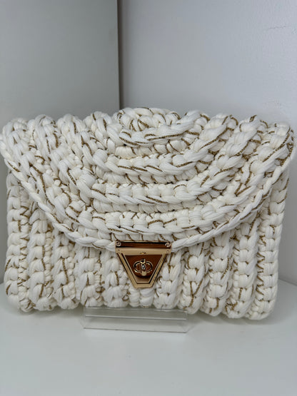Sac Sanae blanc laiteux
