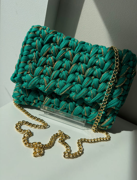 Sac Mao Vert émeraude